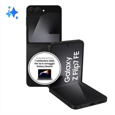 SAMSUNG - Galaxy Z FLip7 FE 8+256GB-Black