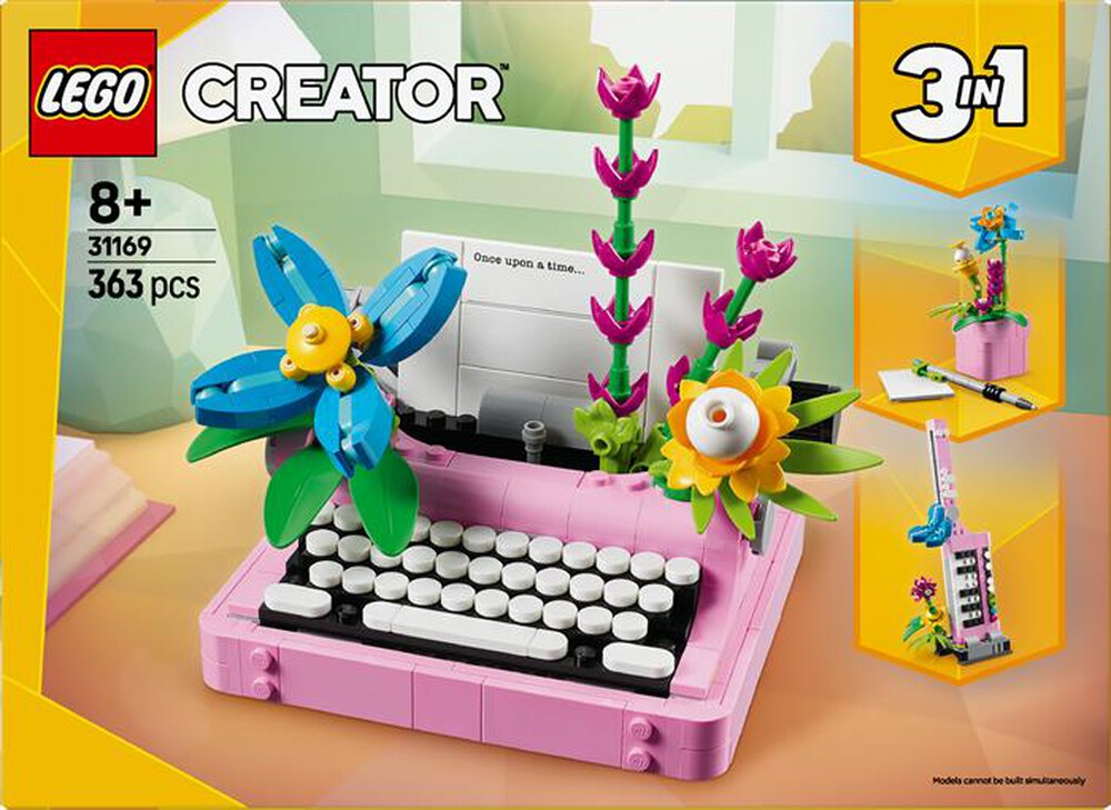 Immagine del prodotto LEGO - CREATOR Macchina da scrivere con fiori 31169