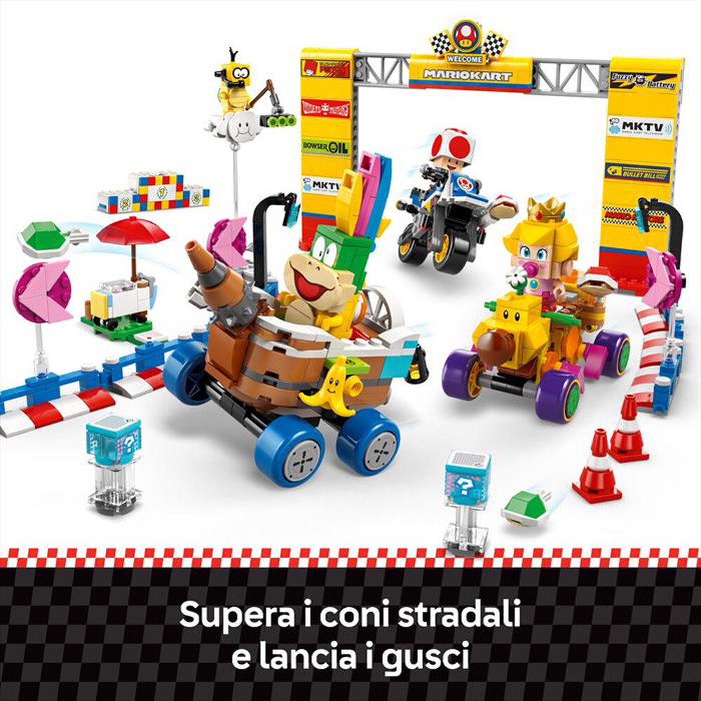 Immagine del prodotto LEGO - SUPER MARIO MarioKart Baby Peach Gran Premio 72036