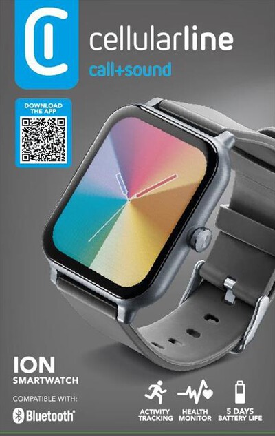 CELLULARLINE - Smartwatch BTIONWATCHK-Nero