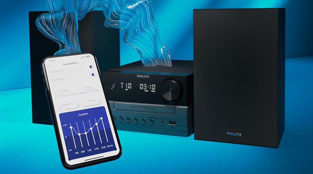 "PHILIPS - Sistema musicale micro TAM3505M2/12-Black"