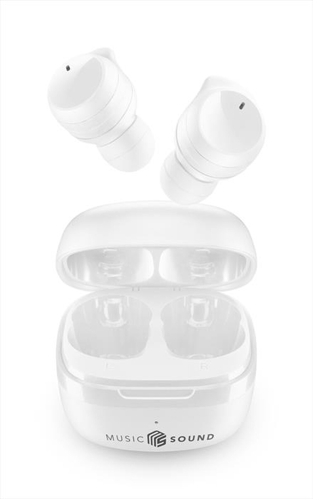 "CELLULARLINE - Auricolare bluetooth BTMSTWSFLOWW-Bianco"