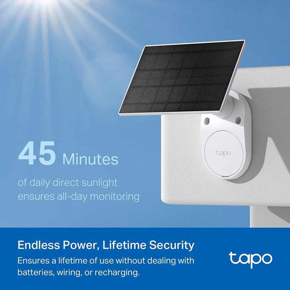 "TP-LINK - TC82 KIT IP CAM ESTERNA A BATTERIA"