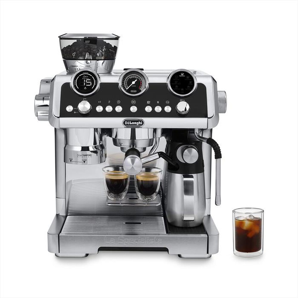 "DE LONGHI - Macchina da caffè espresso EC9865.M-Metal"