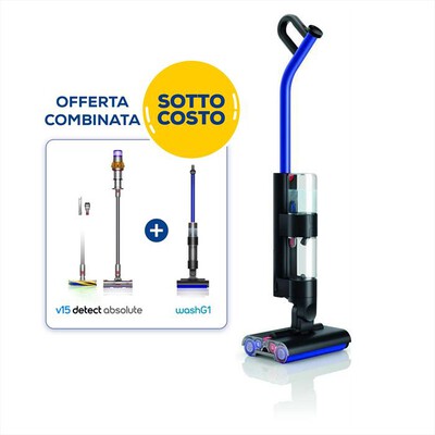 DYSON - Lavapavimenti WASHG1-Nero/Blu