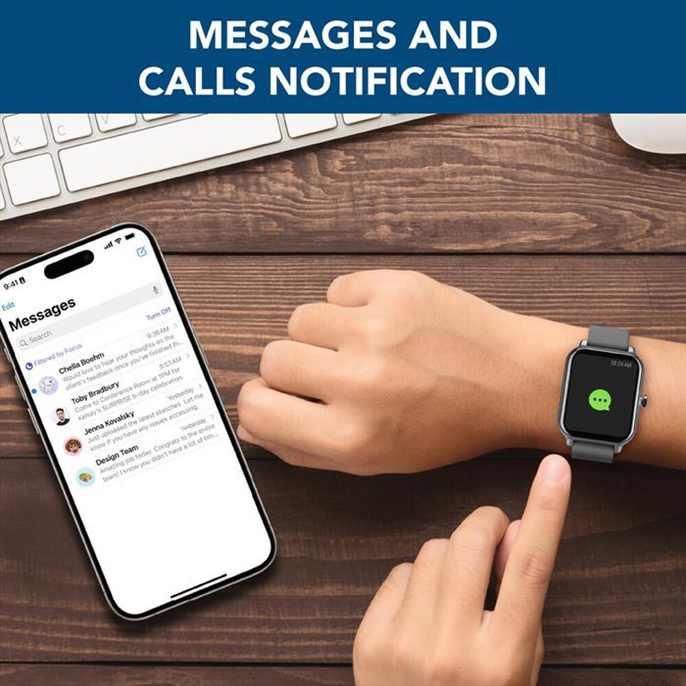 Immagine del prodotto CELLULARLINE - Smartwatch BTIONWATCHK-Nero