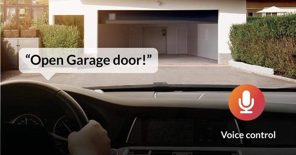 "ISMARTGATE - STANDARD LITE GARAGE-WHITE"