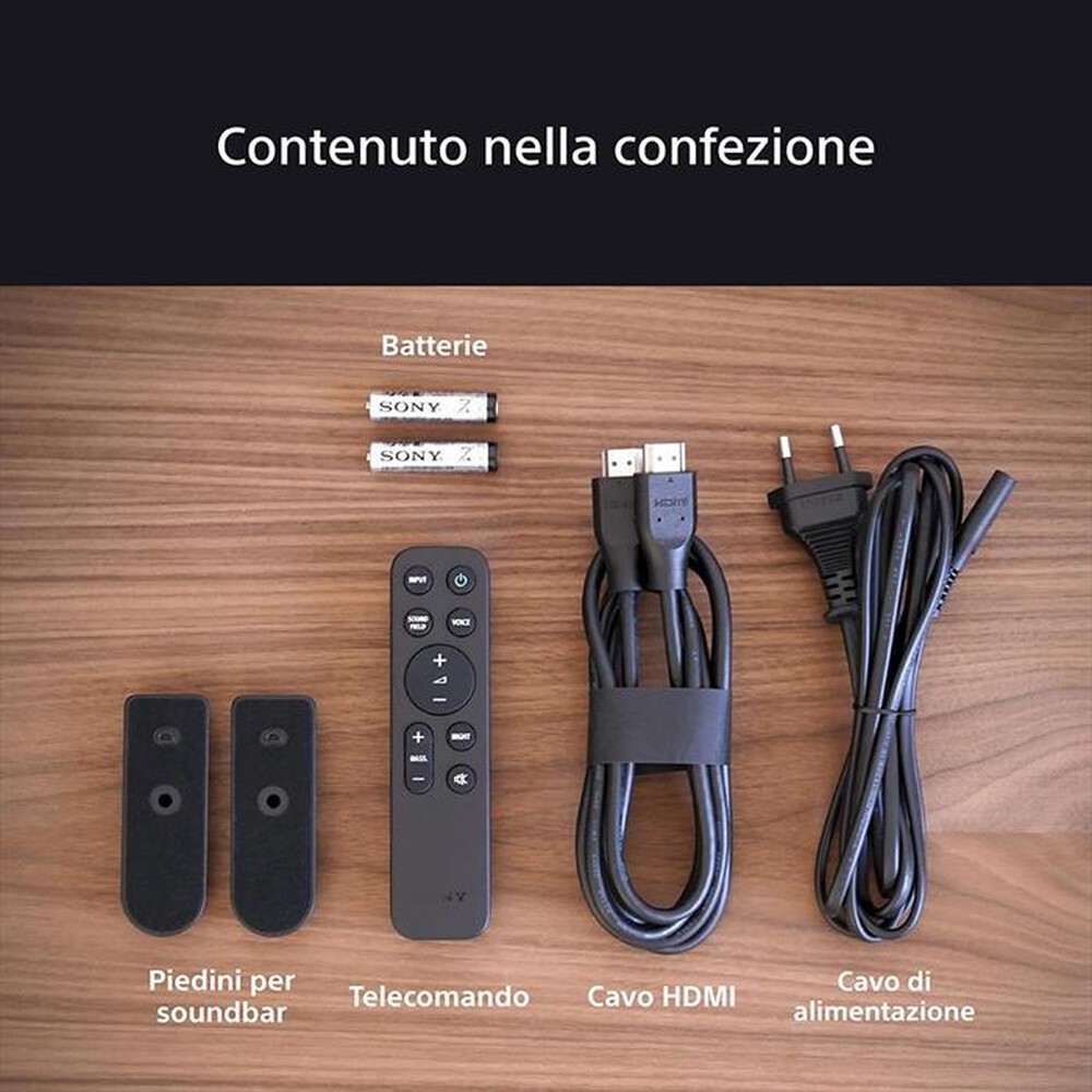 Immagine del prodotto SONY - BRAVIA Theatre Bar 6 HTBD60.CEL-Nero