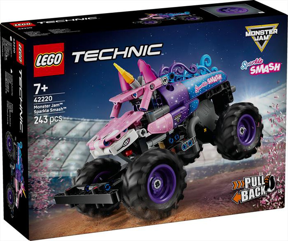 Immagine del prodotto LEGO - TECHNIC Monster Jam Sparkle Smash retrocarica42220