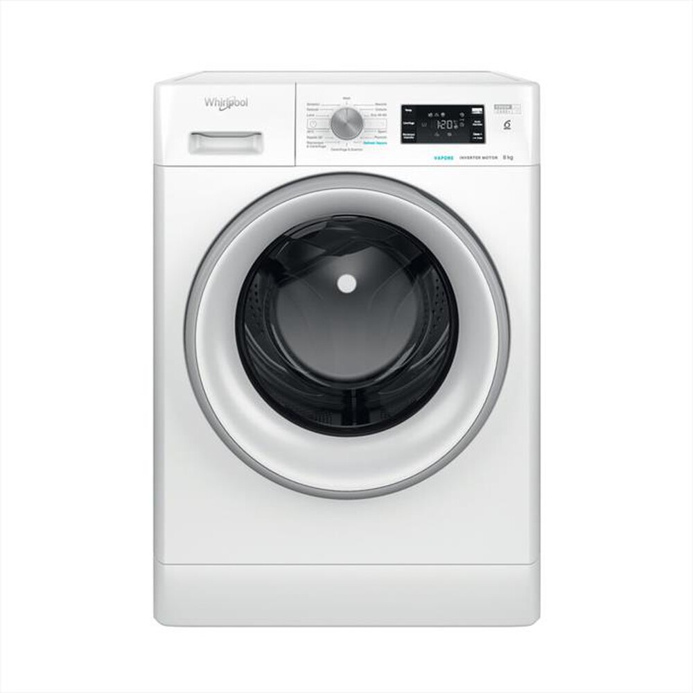 "WHIRLPOOL - Lavatrice FRESHCARE FFB 846 SV IT 8 Kg Classe A-Bianco"