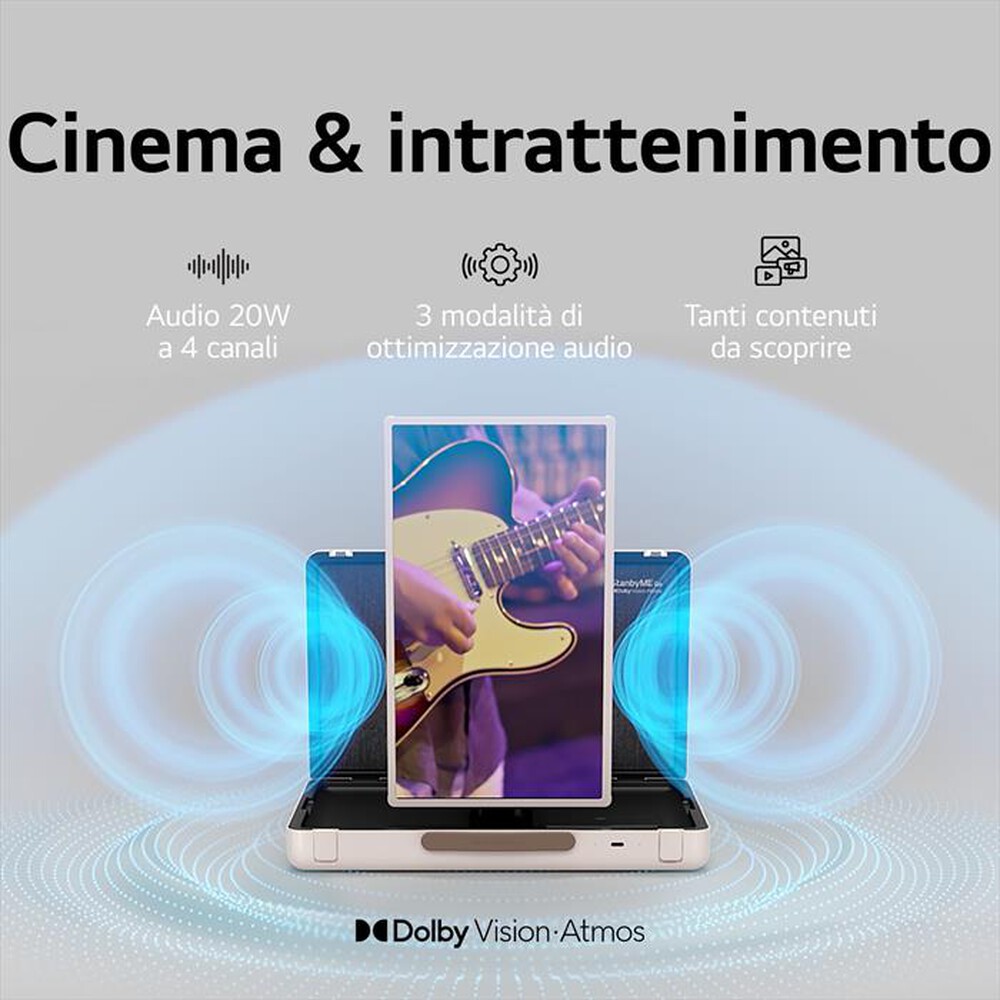 Immagine del prodotto LG - Smart TV LED 27" 27LX5QKNA-Alluminio
