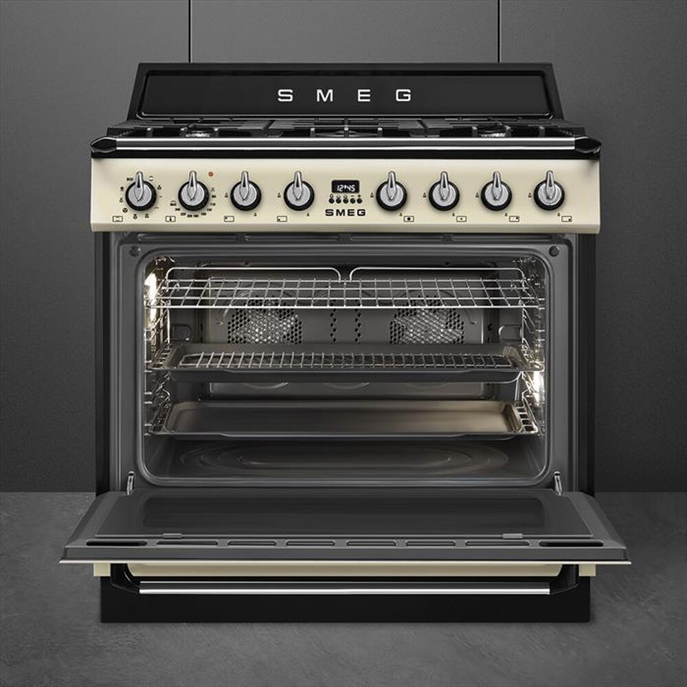 Immagine del prodotto SMEG - Cucina a gas TR90GMP Classe A-Panna