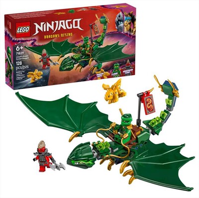 LEGO - NINJAGO Drago della foresta verde di Lloyd - 71829-Multicolore