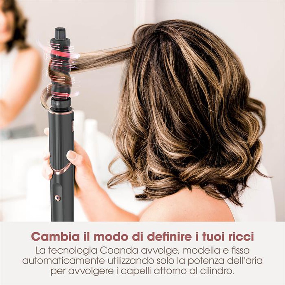 Immagine del prodotto SHARK - STYLER E ASCIUGACAPELLI FLEXSTYLE-Nero e Rosa Gold