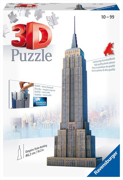 RAVENSBURGER - RAVENSBURGER - PUZZLE 3D - EMPIRE STATE BUILDING