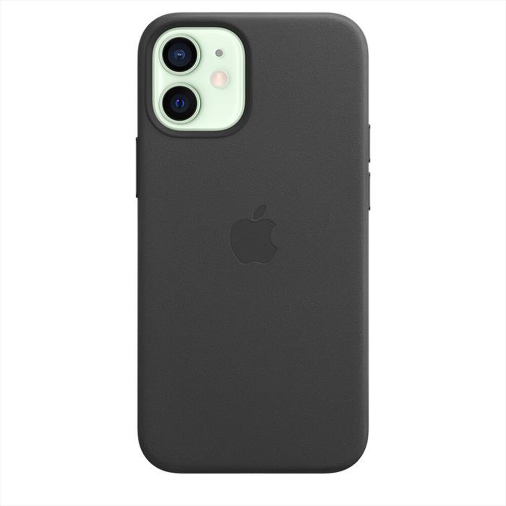 "APPLE - iPhone 12 mini Leather Case with MagSafe-Nero"