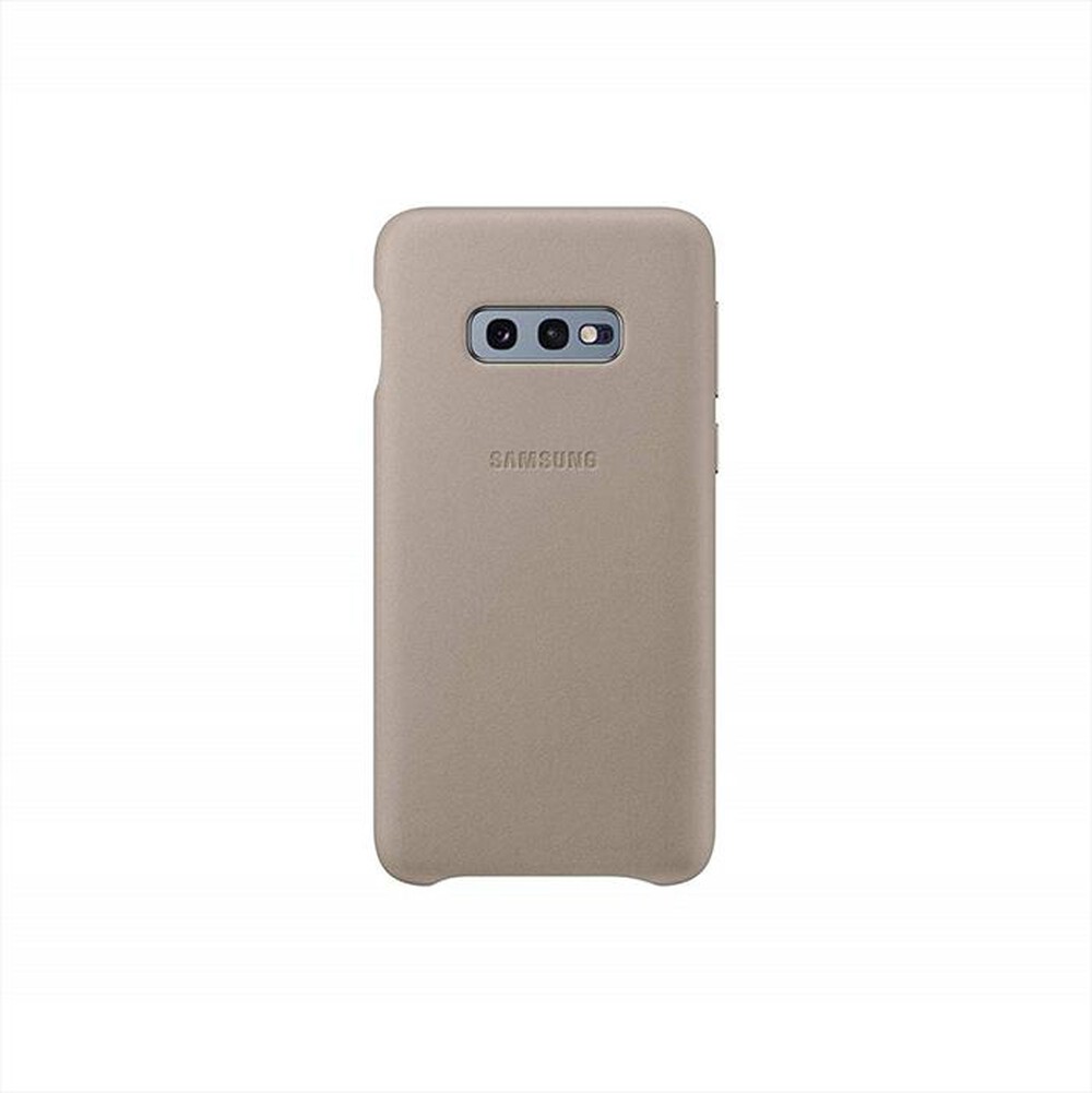"SAMSUNG - LEATHER COVER GALAXY S10 E-Grigio"