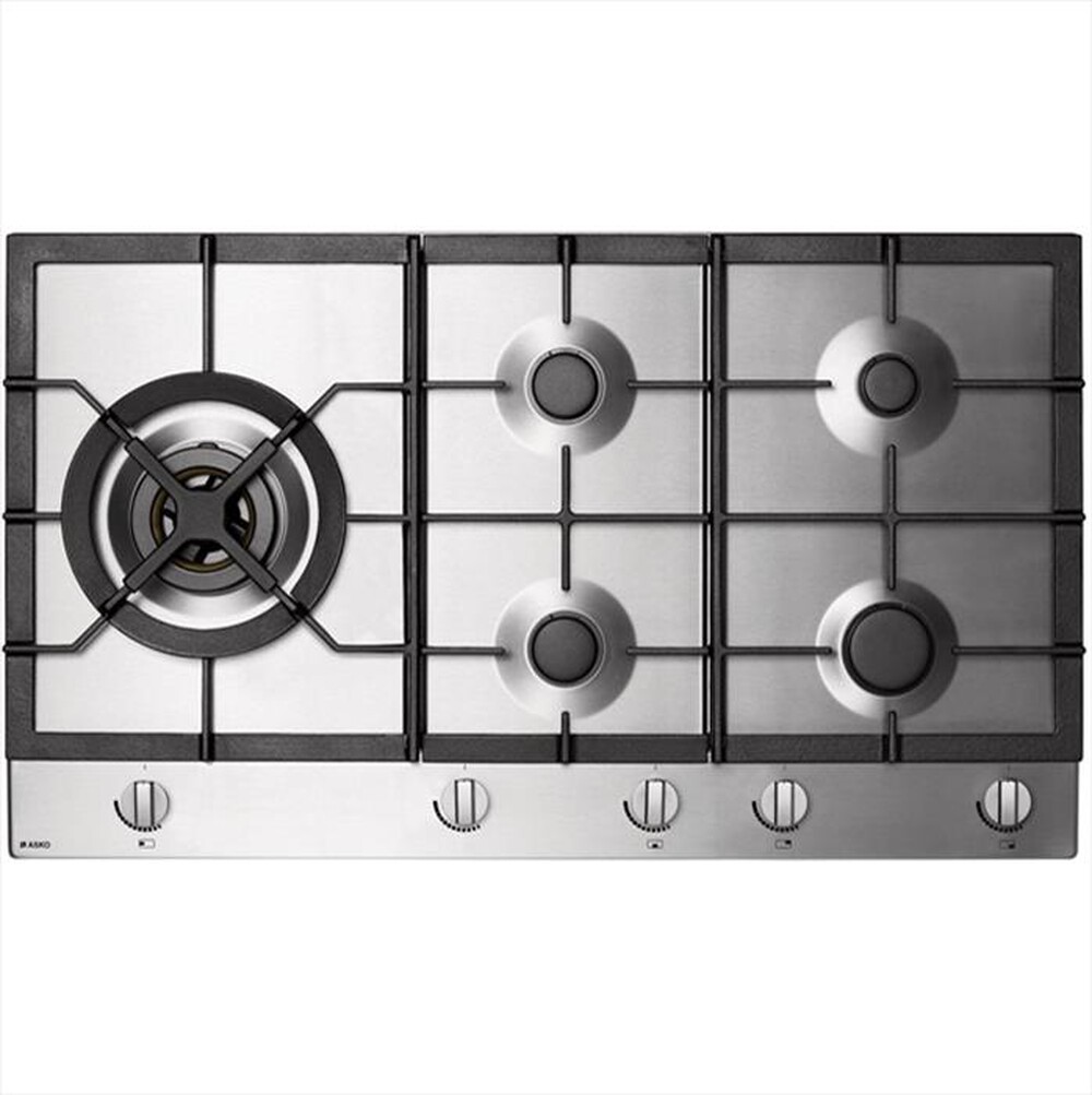 "ASKO - Piano cottura a gas HG 1984 SB 5 fuochi 90,4cm-Inox"