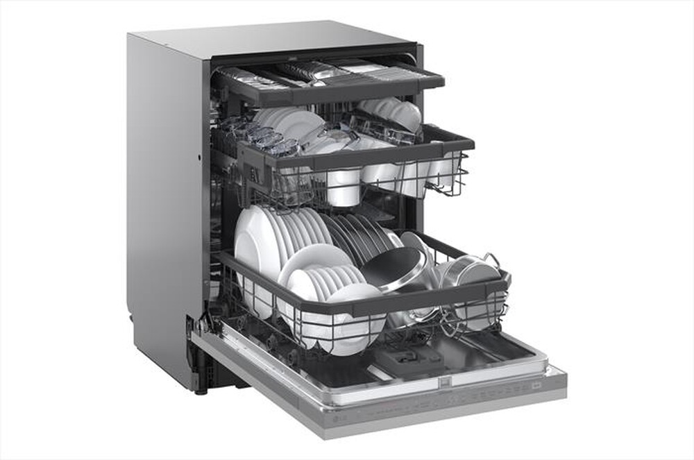 Immagine del prodotto LG - Lavastoviglie QUADWASH DB375TXS Classe A 14 copert-Noble Steel