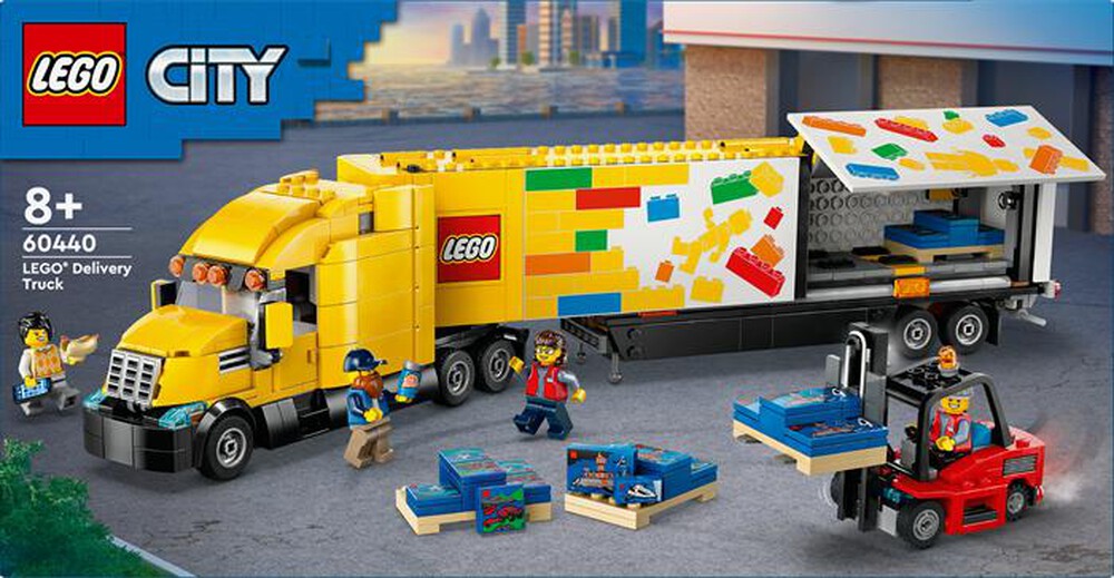 "LEGO - CITY Camion per le consegne giallo - 60440"