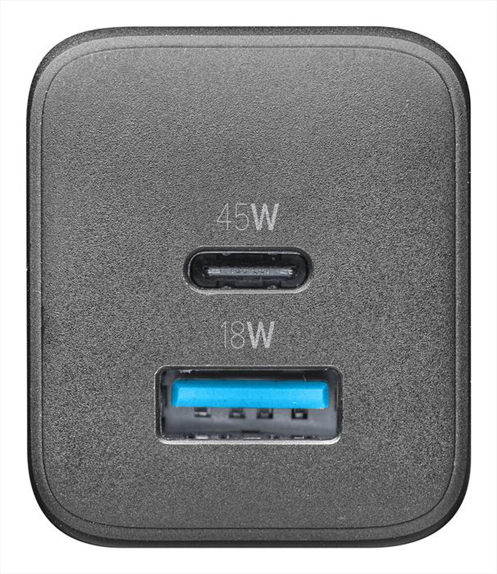 Immagine del prodotto CELLULARLINE - Carica batterie ACHUSBGAN2PD45WK-Nero