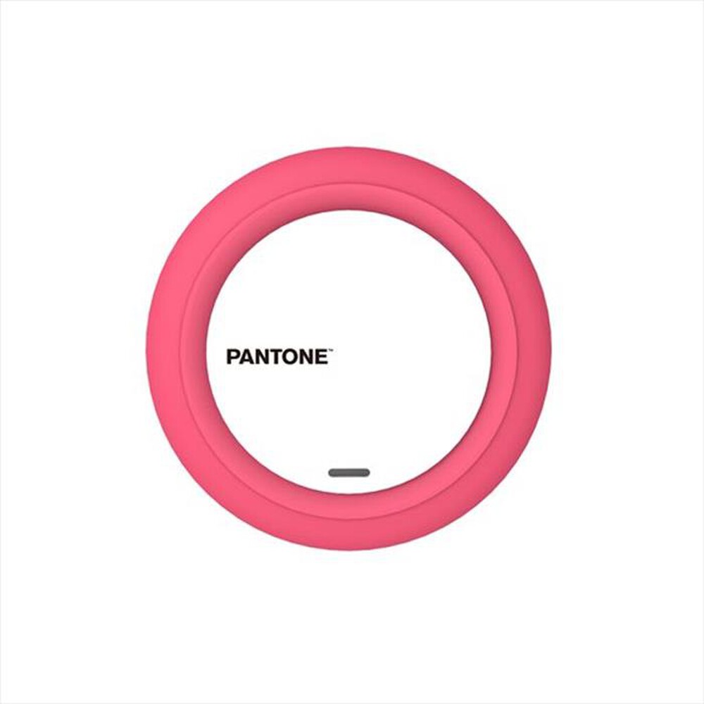 "PANTONE - PT-WC001P - QI WIRELESS CHARGER-ROSA/PLASTICA"