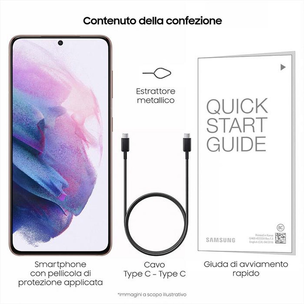 Immagine del prodotto SAMSUNG - GALAXY S21 5G 256GB-Phantom Violet