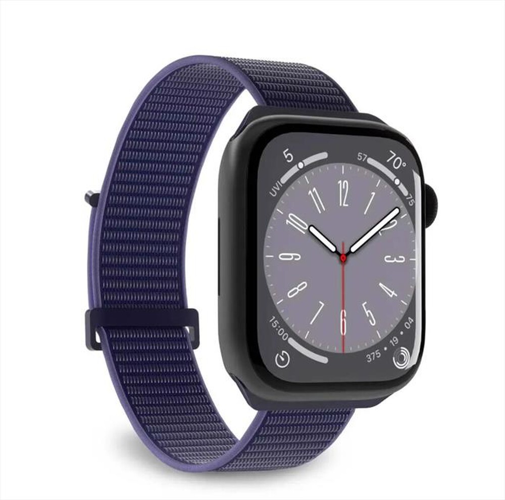 "PURO - Cinturino PUSPORTAW44BLUE per Apple Watch-Space Blue"