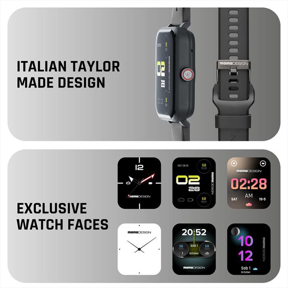 Immagine del prodotto CELLULARLINE - STEALTH BLUETOOTH 1.83" TFT DISPLAY - MOMO DESIGN-Nero