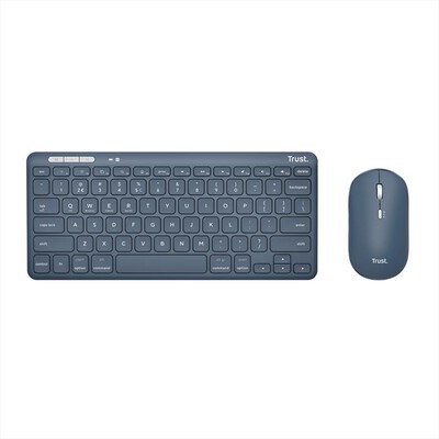 TRUST - LYRA WL KEYBOARD & MOUSE-Blue