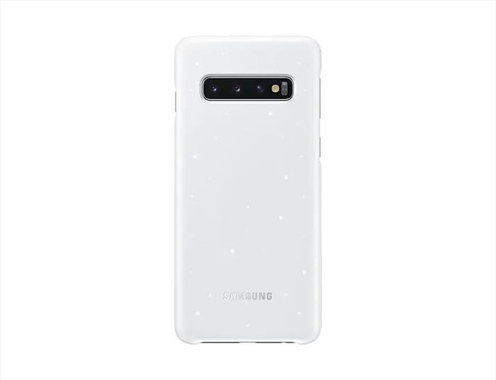 "SAMSUNG - LED BACK COVER GALAXY S10-WHITE"