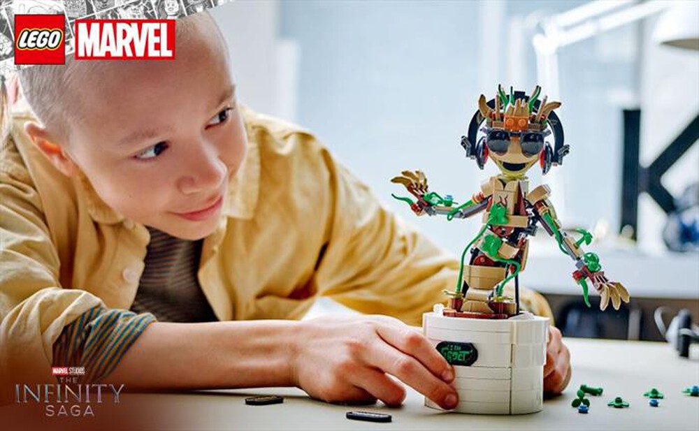 Immagine del prodotto LEGO - SUPER HEROES MARVEL Groot ballerino 76297