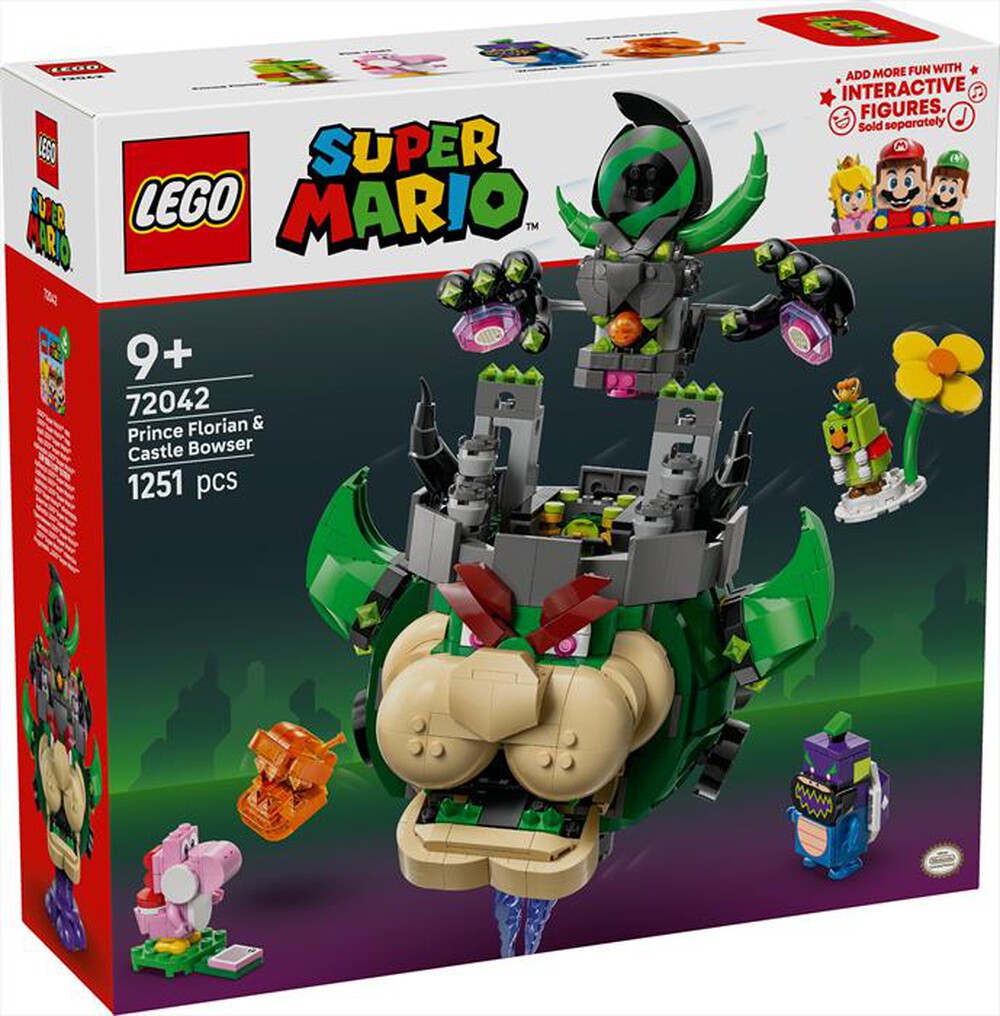Immagine del prodotto LEGO - 72042 PRINCIPE FLORIAN E BOWSER CASTELLO-,