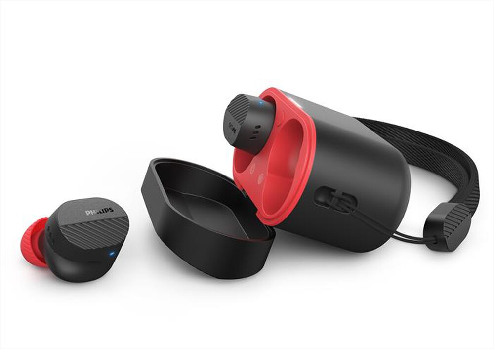 "PHILIPS - GO Cuffie True wireless TAA5508BK-Nero"