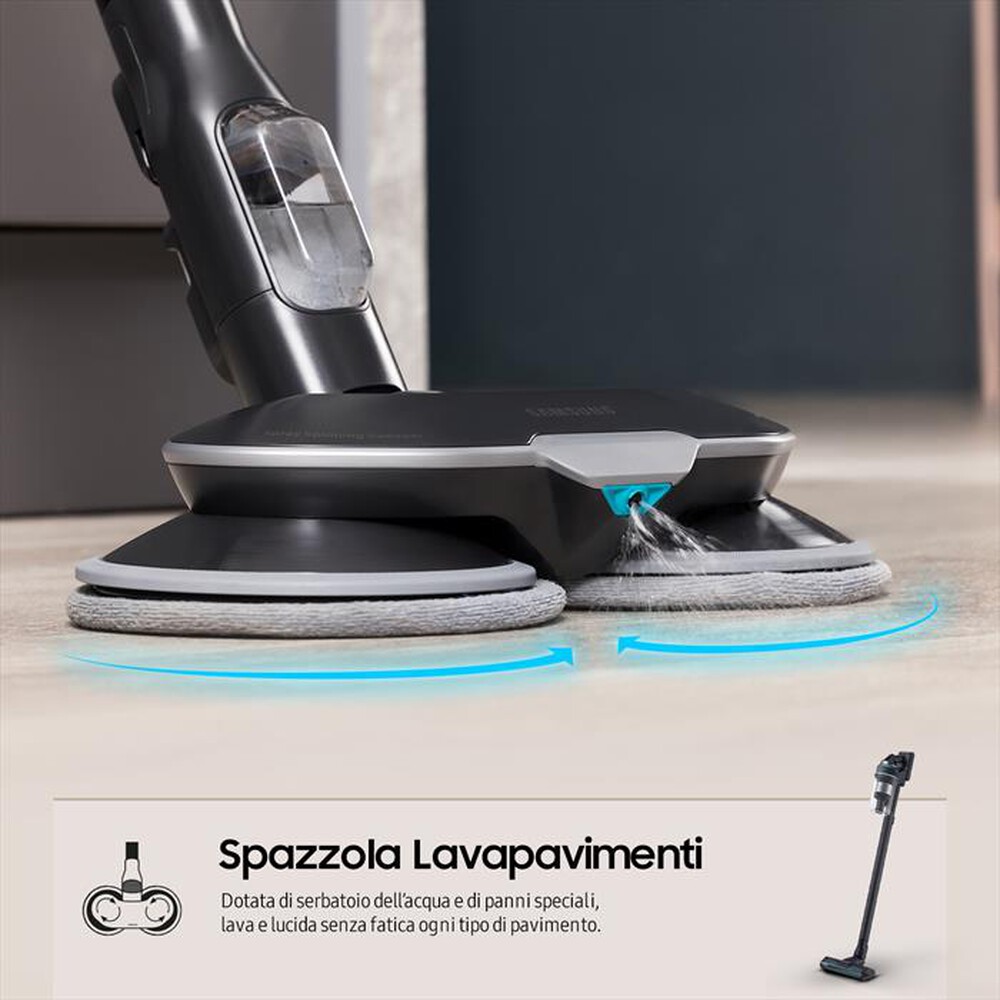 "SAMSUNG - Scopa elettrica JET 85 PREMIUM VS20C852FTB-Midnight Blue"