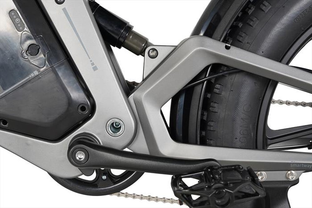 Immagine del prodotto SMARTWAY - FAT BIKE 20" K1 TELAIO IN ALLUMINIO MOTORE 48V-Inox/Nero