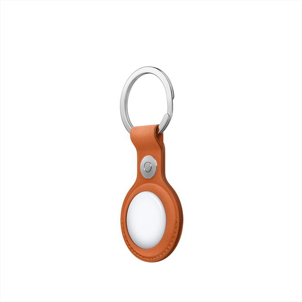 Immagine del prodotto APPLE - Portachiavi AirTag in tessuto FineWoven-Arancione volpe
