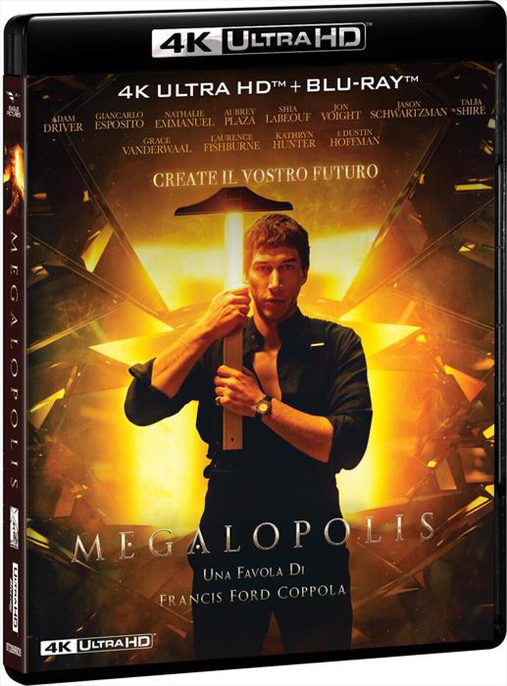 Immagine del prodotto EAGLE PICTURES - Megalopolis (4K Ultra Hd+Blu-Ray Hd)-Multicolore