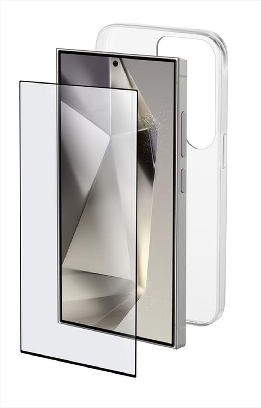 "CELLULARLINE - PROTECTION KIT per Galaxy S25 Ultra-Trasparente"