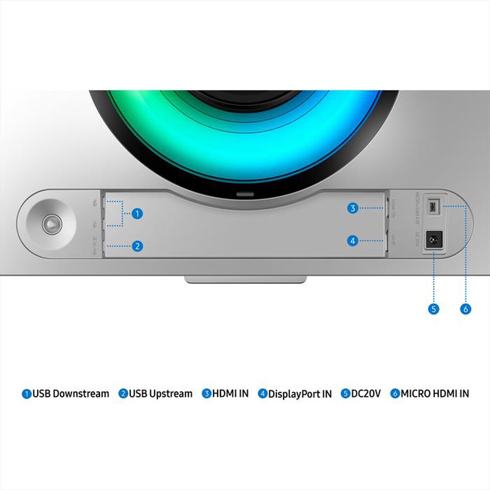 Immagine del prodotto SAMSUNG - Monitor gaming Odyssey OLED 49'' DUAL QHD CURVO