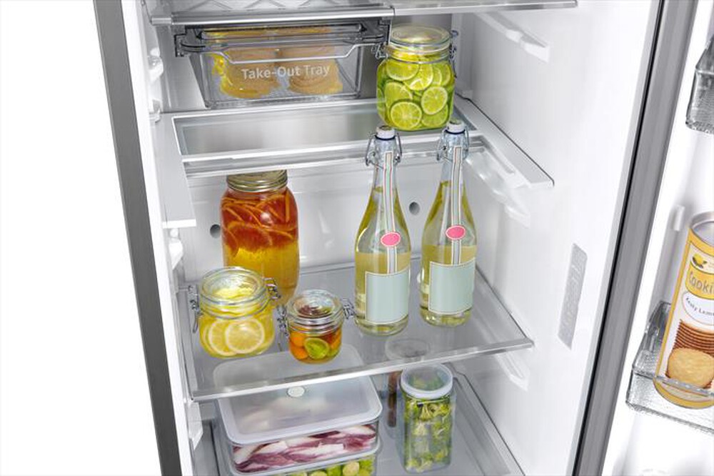 "SAMSUNG - Frigorifero 1 porta RR39C7BC5S9/EF Classe E 387 lt-METAL INOX"