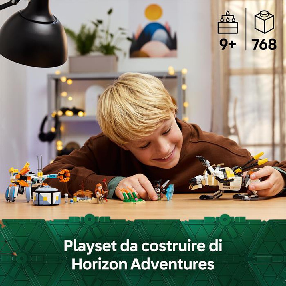 Immagine del prodotto LEGO - HORIZON Aloy e Varl vs Arcapode e Secodonte 77037