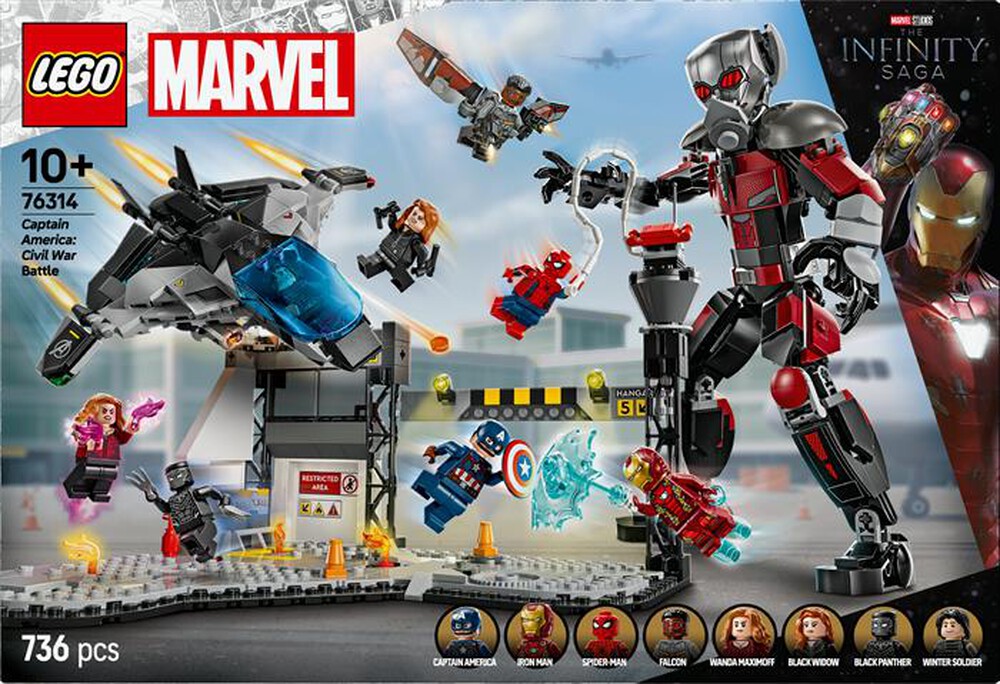 Immagine del prodotto LEGO - SUPER HEROES Captain America: Civil War 76314