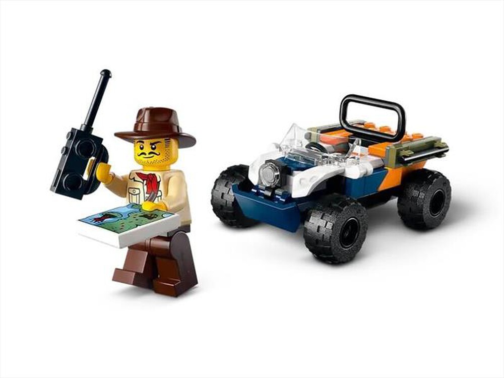 "LEGO - ATV DELL'ESPLOATORE DELLA GIUNGLA - 60424-Multicolore"