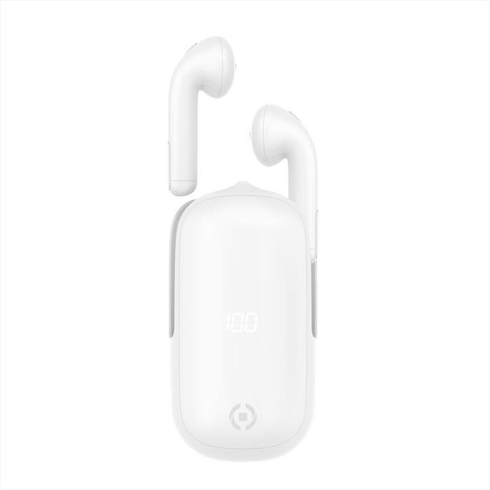 "CELLY - SLIDE1 - BLUETOOTH EARPHONES-Bianco"