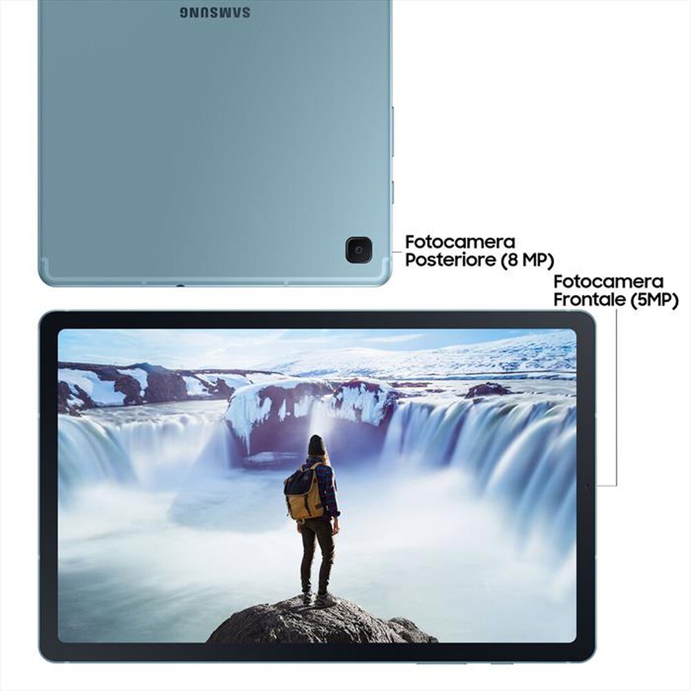 "SAMSUNG - GALAXY TAB S6 LITE LTE-Blue"