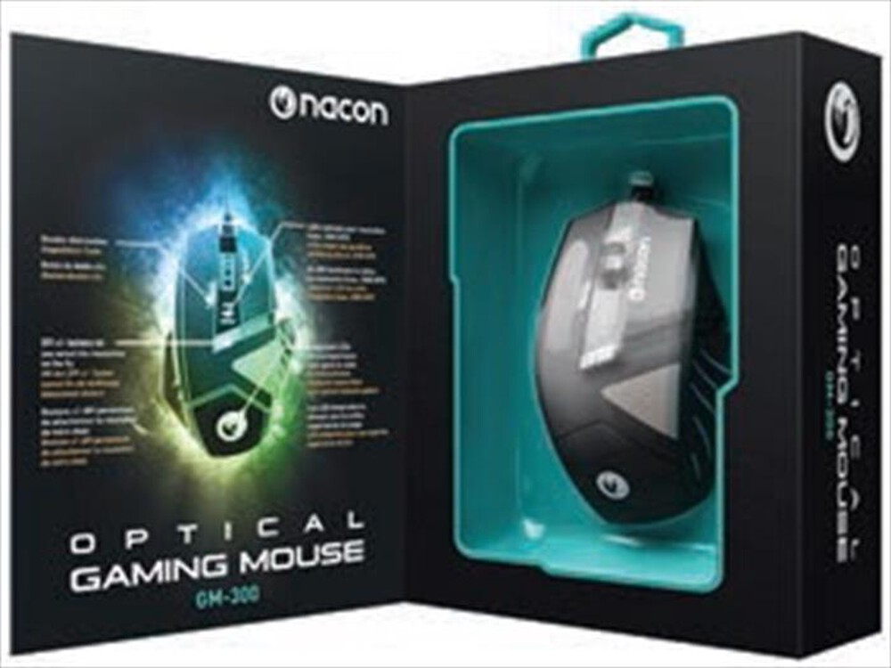 "NACON - PCGM-300 Optical Gaming Mouse-Nero"