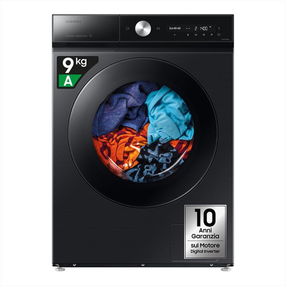 Immagine del prodotto SAMSUNG - Lavatrice WW90DB8U95GBU3 9Kg Classe A-Nero