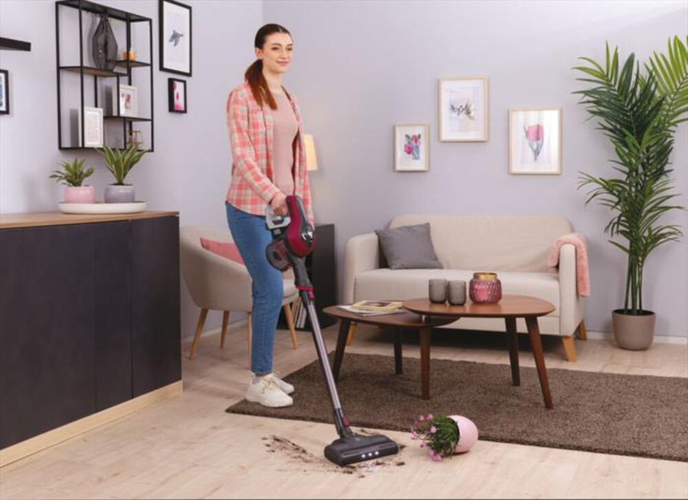 "HOOVER - Aspirapolvere ricaricabile HF110P 011-Viola"