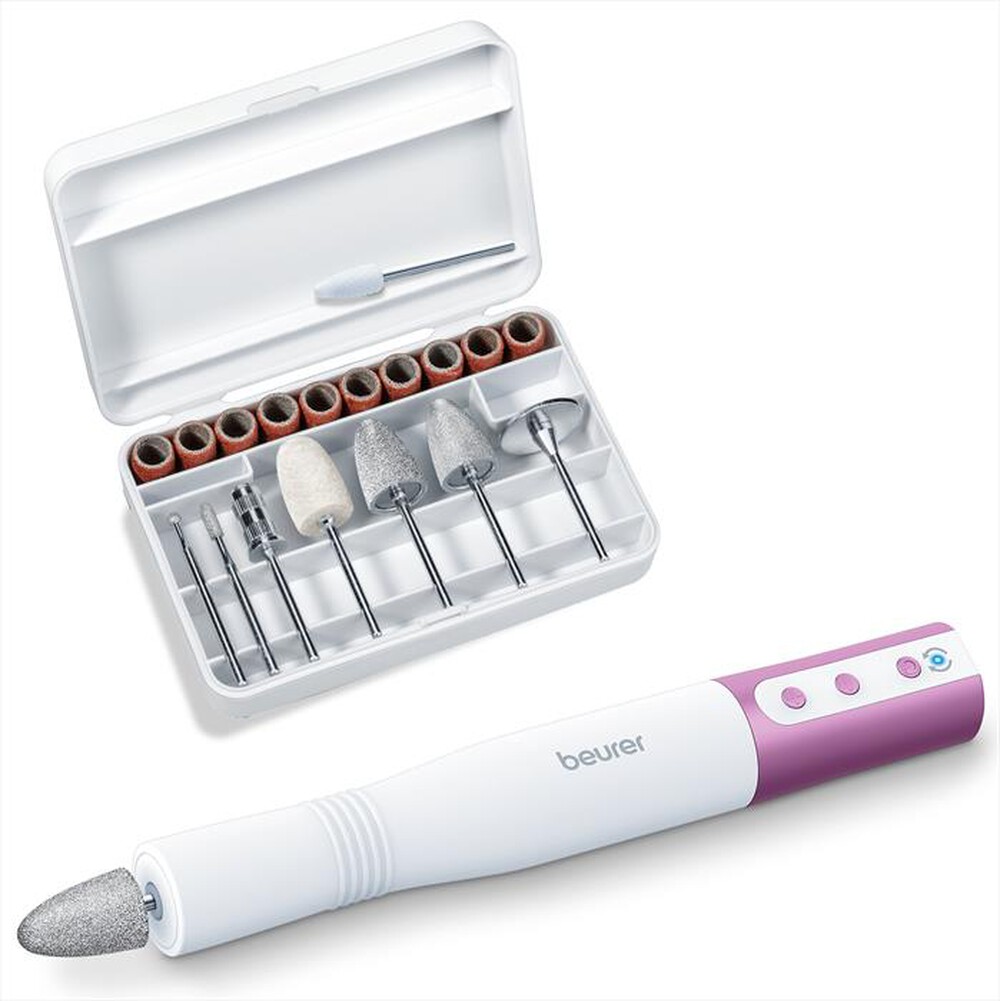 BEURER - Set per manicure Beurer MP 52-Bianco e rosa